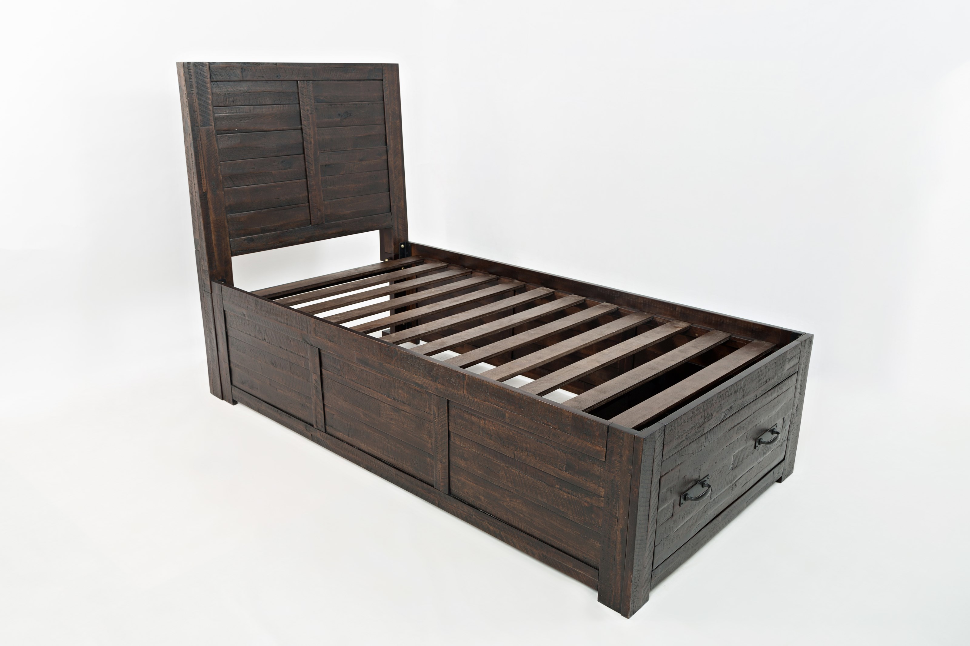 Jofran Jackson Lodge Twin Storage Bed Stoney Creek Furniture Panel Beds